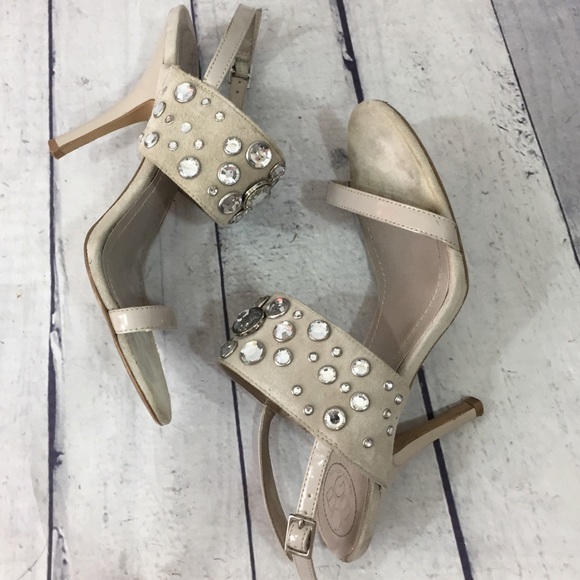 DONATING TODAY-7/10! LAST CHANCE!Crystal stud heel - Picture 4 of 8